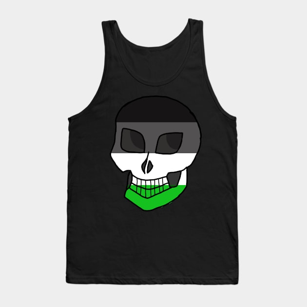 Aro Skull Tank Top by PallasDiana